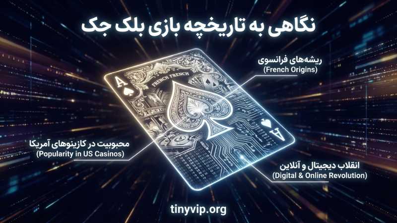 نگاهی به تاریخچه بازی بلک جک