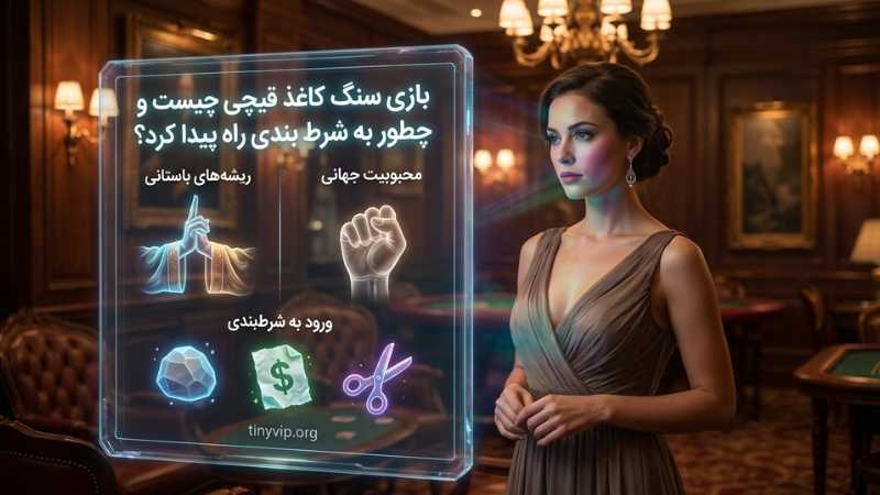 بازی سنگ کاغذ قیچی چیست و چطور به شرط بندی راه پیدا کرد؟