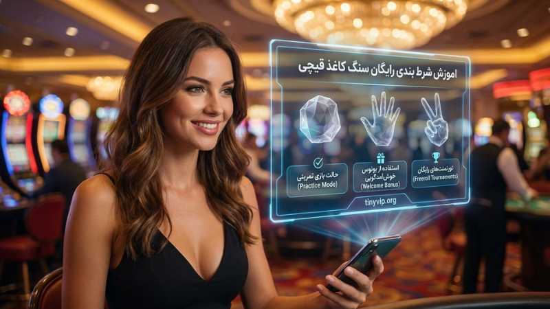 اموزش شرط بندی رایگان سنگ کاغذ قیچی